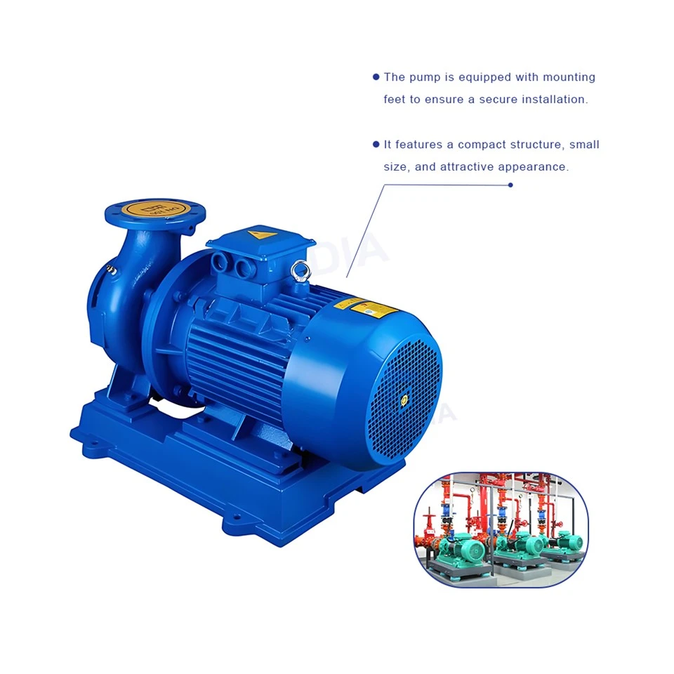 High Pressure Electric Inline Pipeline Pump