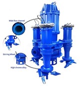 Heavy Duty Submersible Slurry Pump For Industrial Use